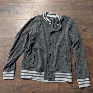 Lucky Brand Varsity Bomber Sweater